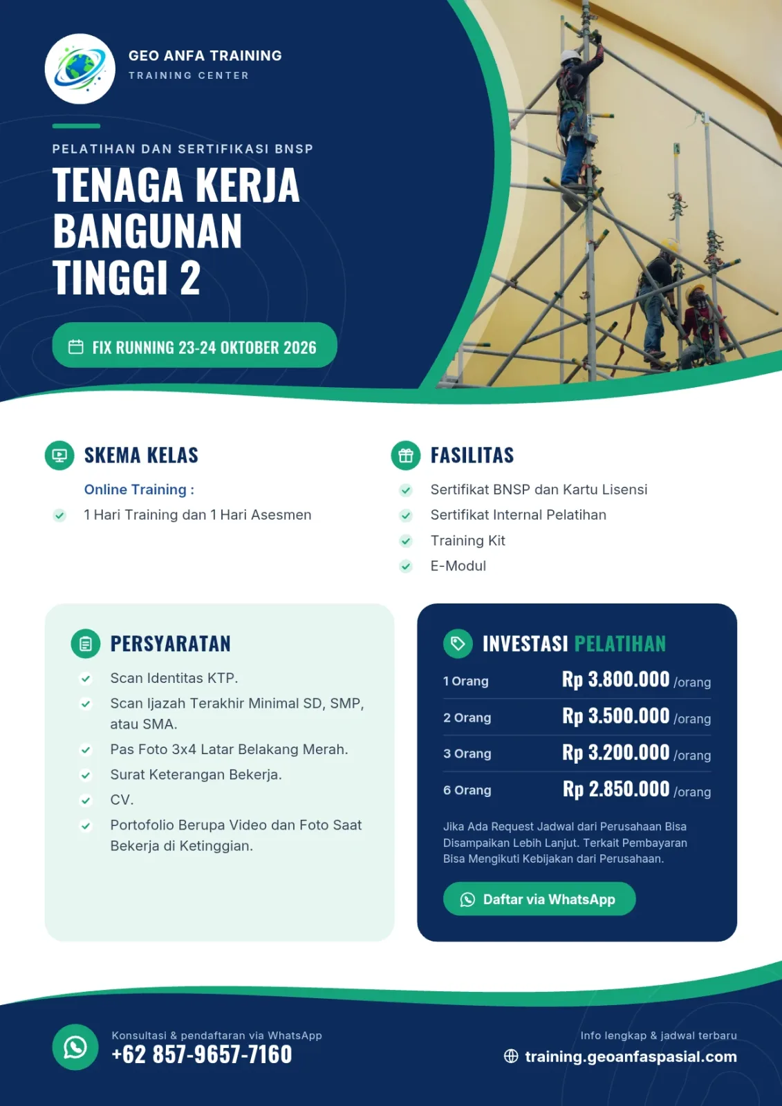 Brosur Tenaga Kerja Bangunan Tinggi 2