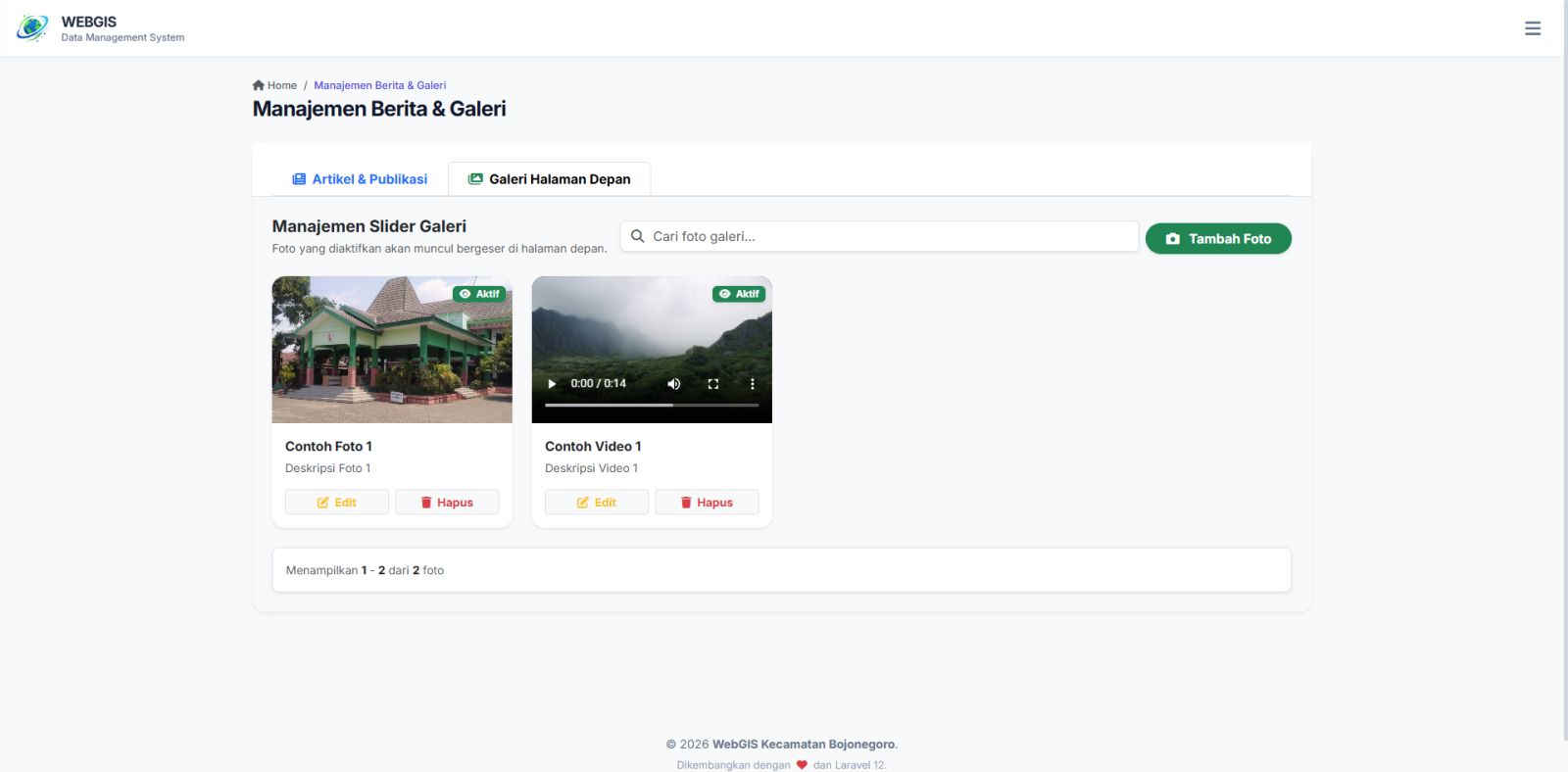 WebGIS Kecamatan Bojonegoro 17